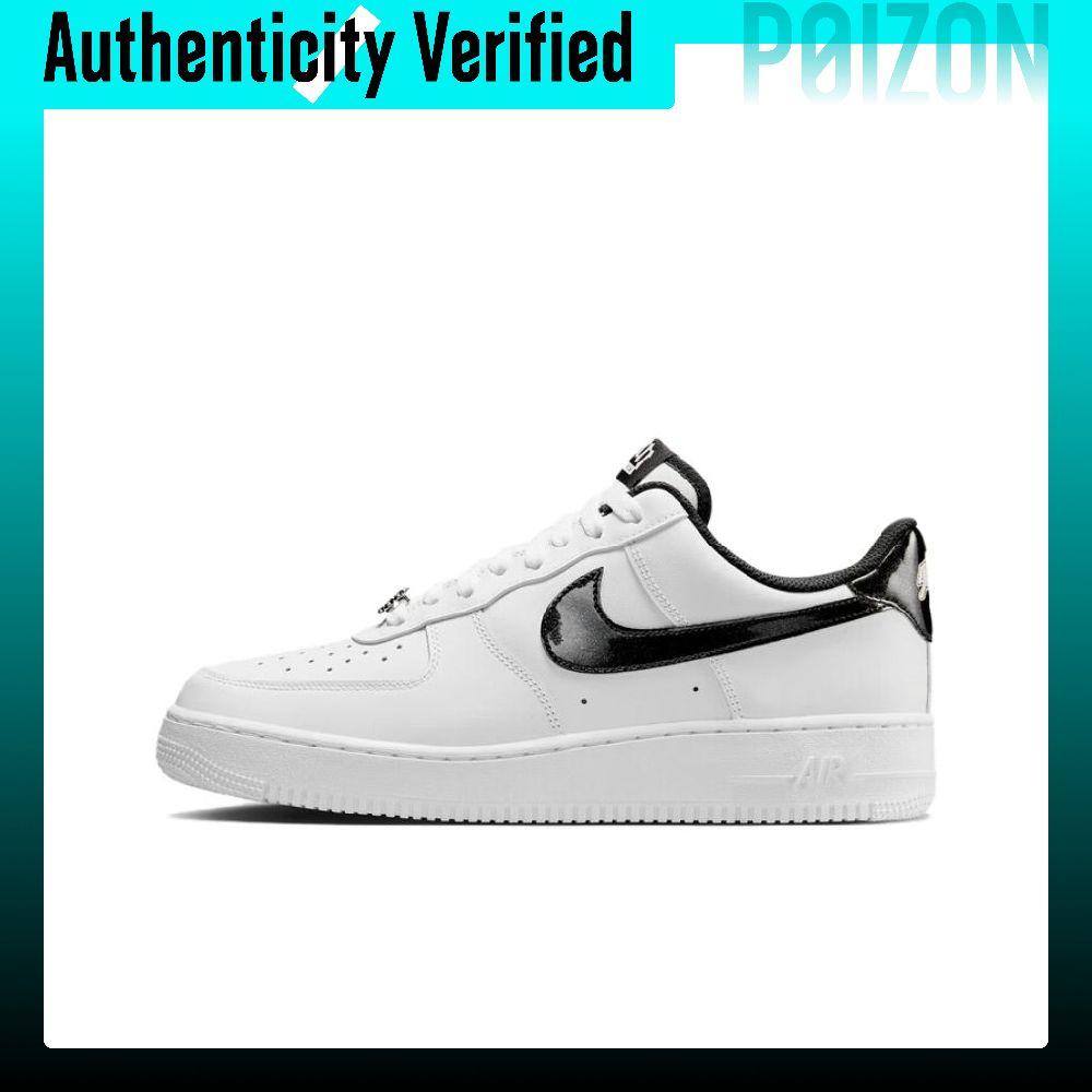 Nike Shoes Air Force 1 - Nike Air Force 1 Leder-Dämpfung Low-Top