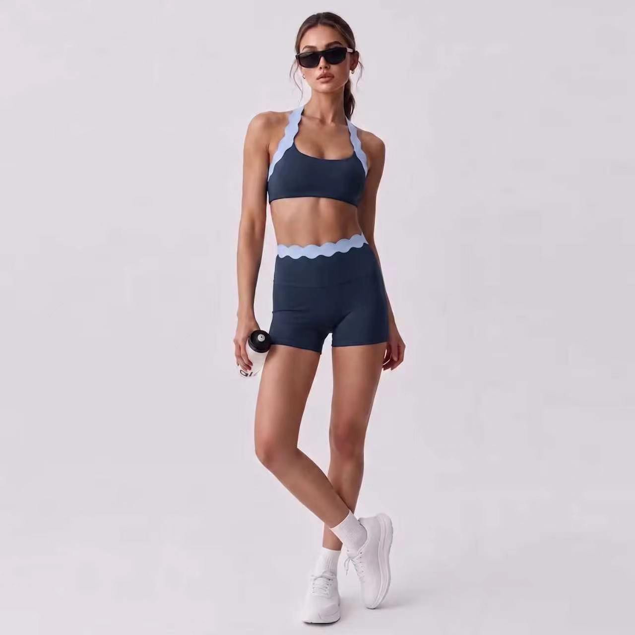 2-teiliges Yoga-Outfit für Dam – Lace Bralette Set Bewertung und Preis