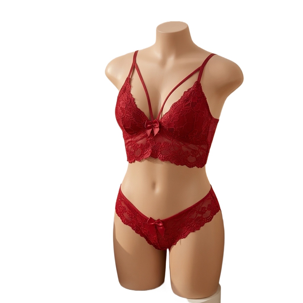 Zweiteiliges Unterwäsche-Set f – Lace Bralette Set Bewertung und Preis